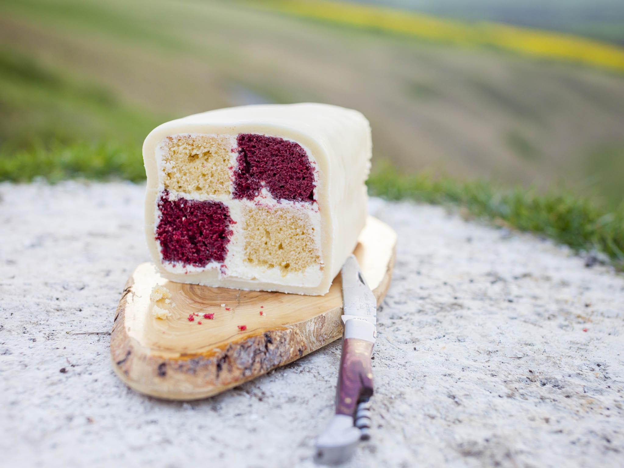 Battenberg Cake – Daring Bakers Challenge June 2012 « Leave Room for Dessert