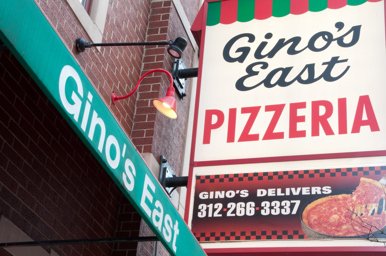 Gino’s East is an iconic pizza place