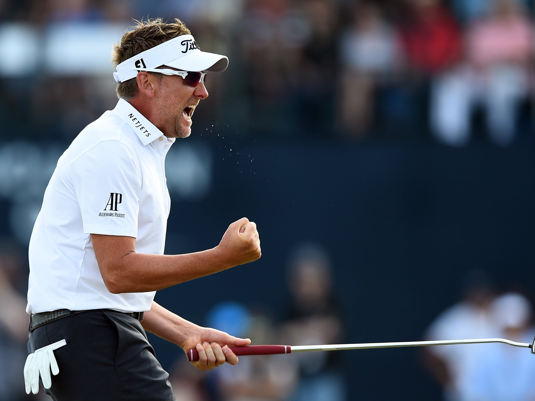 Ian Poulter only qualified for the Masters last weekend