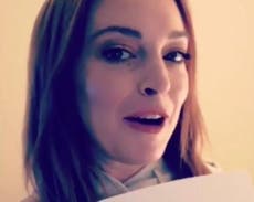 Lindsay Lohan says April Fools Harvard speech video was a ‘joke’