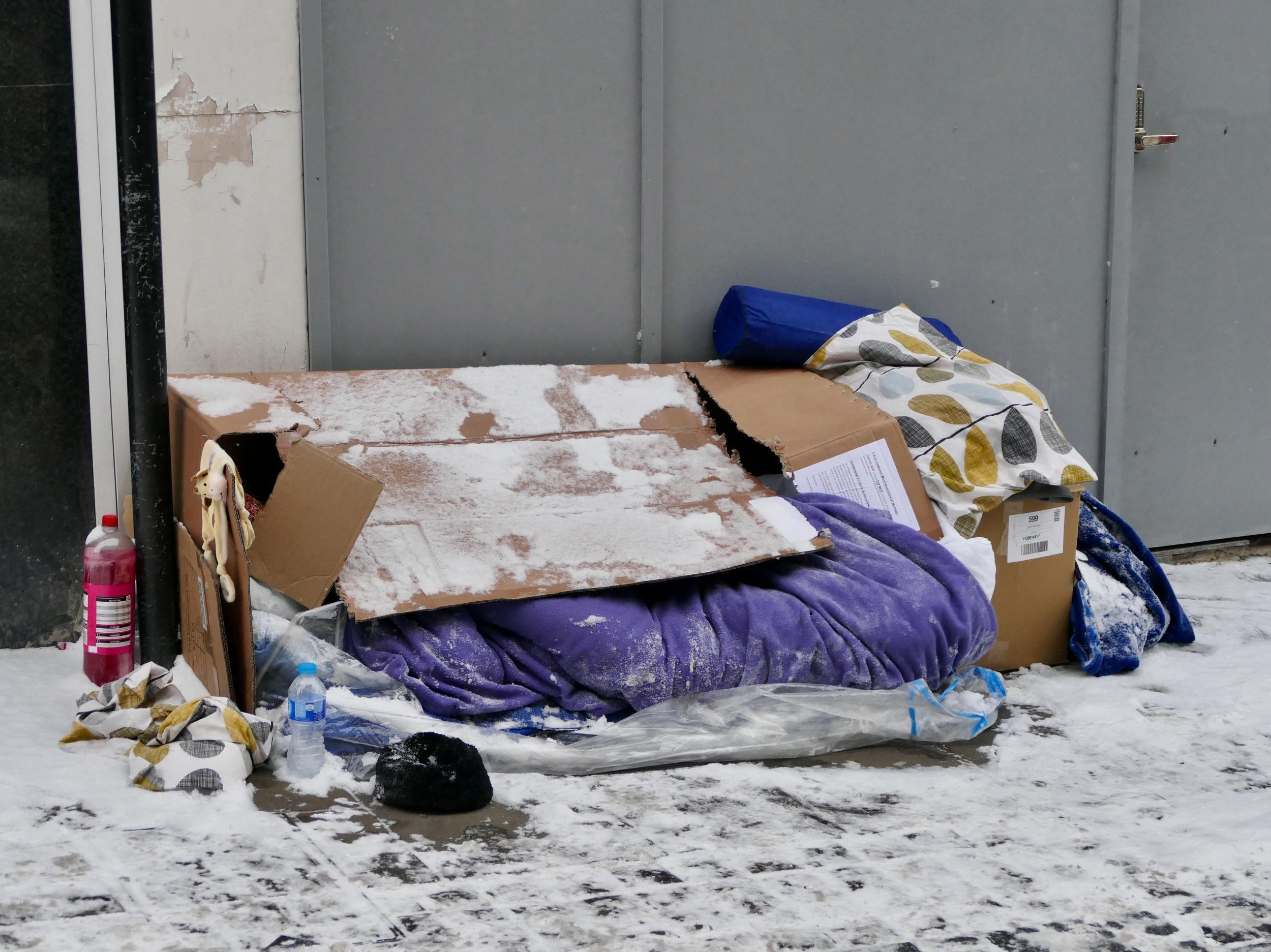 According to figures, the average age of a rough sleeper at death was 43, nearly half the UK life expectancy, while around 90 per cent per cent of those who died in the last five years were men, when the gender was provided