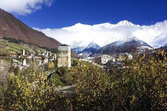 Mestia is the gateway to Svaneti