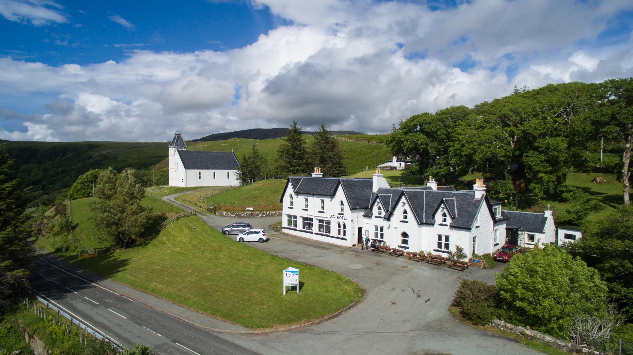 Stop over at the Uig Hotel