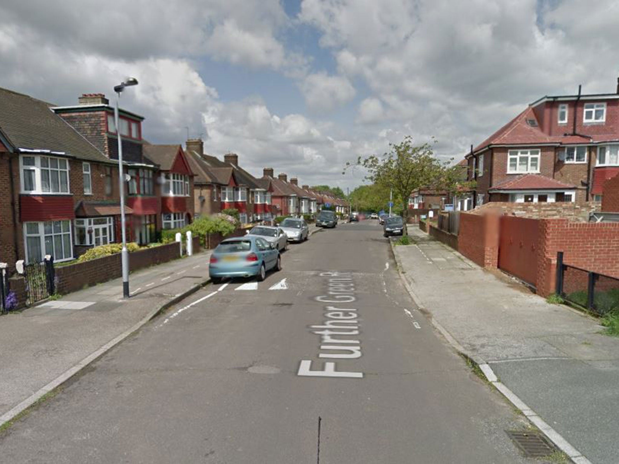 Two men entered the property in Further Green Road in Hither Green, south-east London