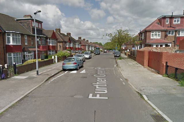 Two men entered the property in Further Green Road in Hither Green, south-east London
