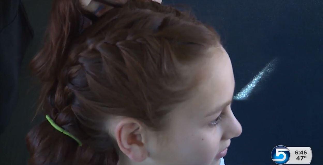 Pieri now looks forward to school to see what hair style Dean will try next