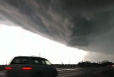 Hail stones, tornadoes and bizarre funnel clouds strike US