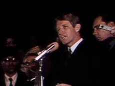 Bobby Kennedy's moving address on the night of MLK's murder