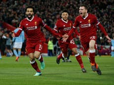 Liverpool first-half blitz blows City away to take control of tie