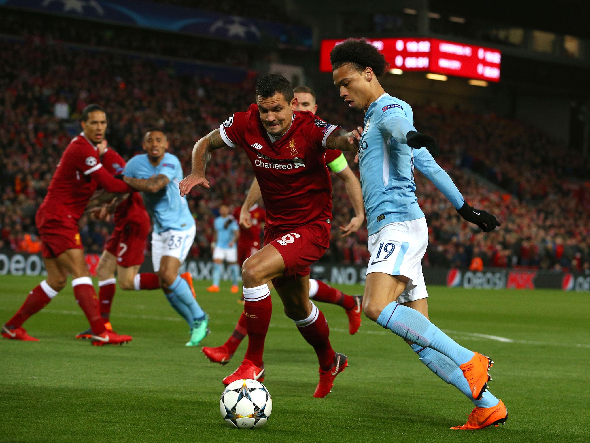 Liverpool and Manchester City go head to head for a spot in the semi-finals