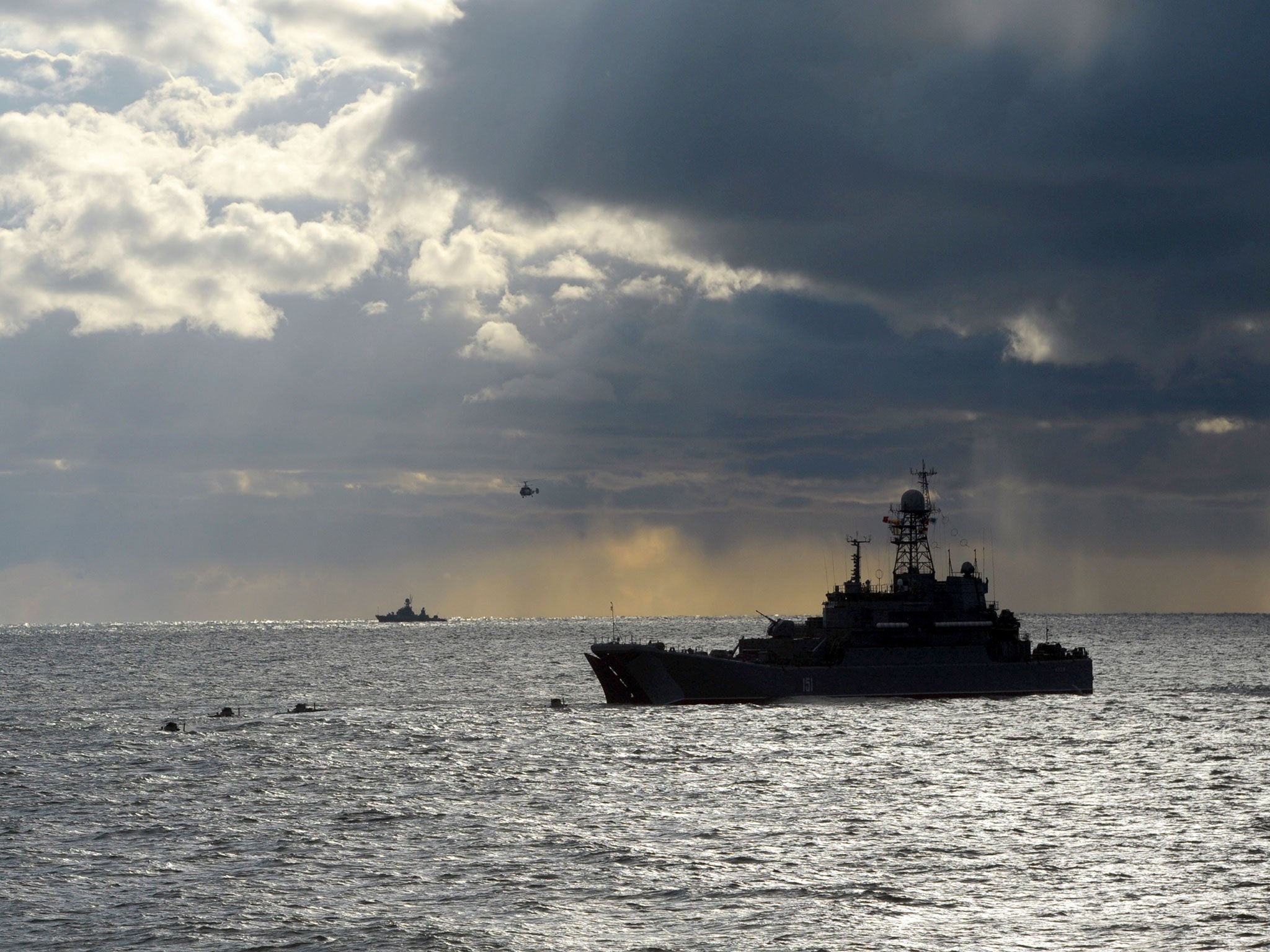 Drills involve firing of live ammunition to practise hitting air and sea targets