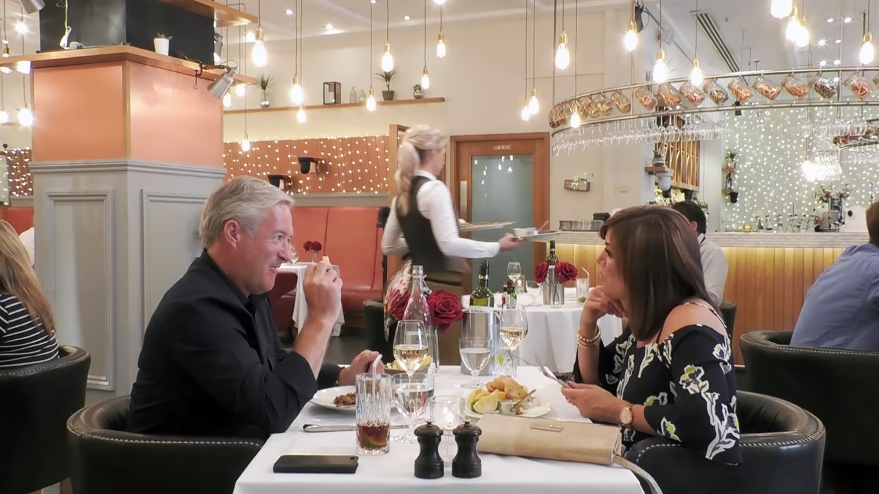 Divorced couple Mandy and Stuart awkwardly visited the First Dates restaurant together on separate dates