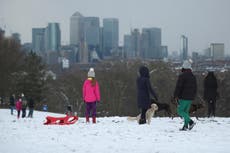 UK services sector felt the chill from the Beast from the East
