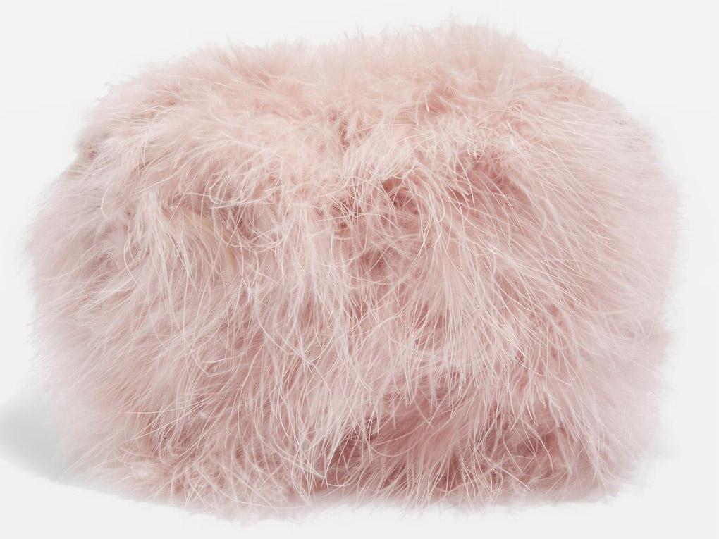 Riga Marabou Cross Body Bag, £25, Topshop