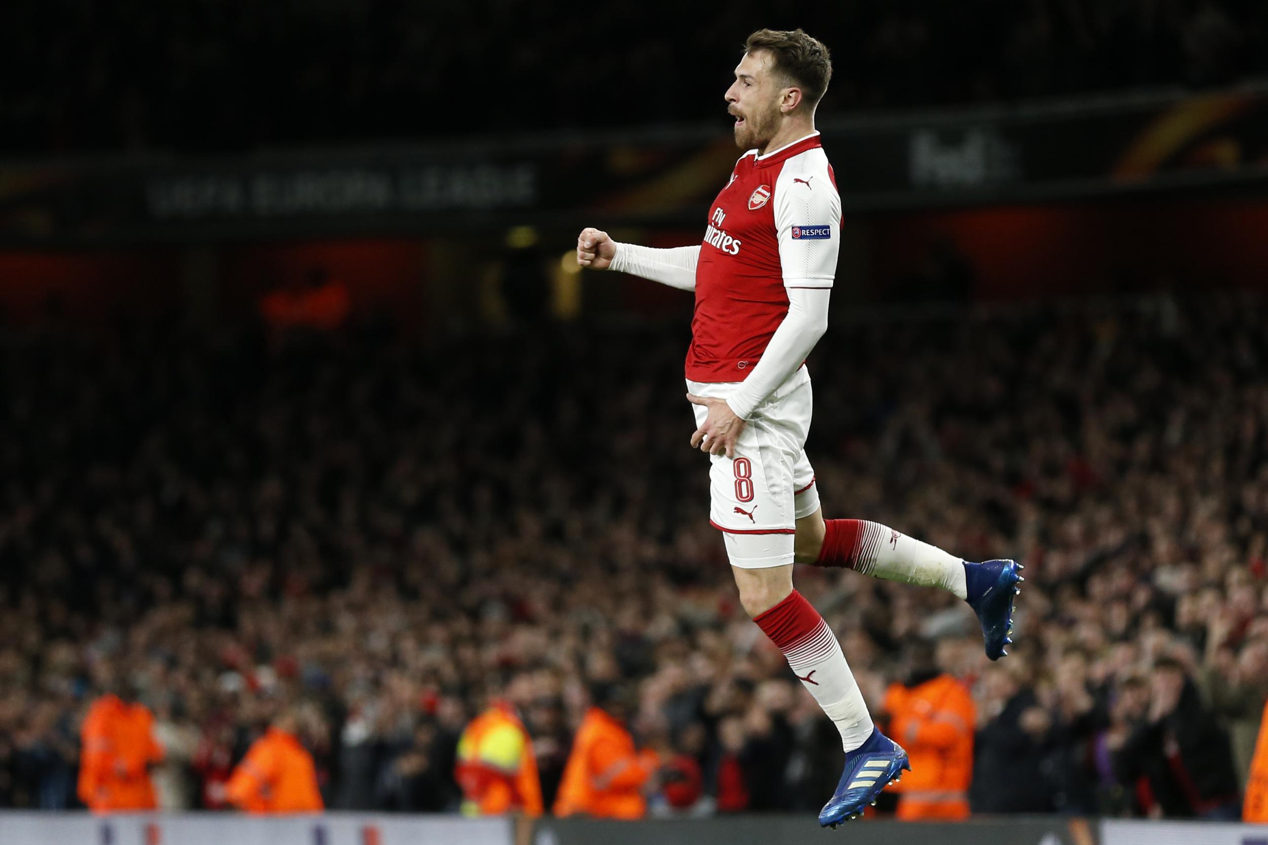 Aaron Ramsey starred in an impressive Arsenal display