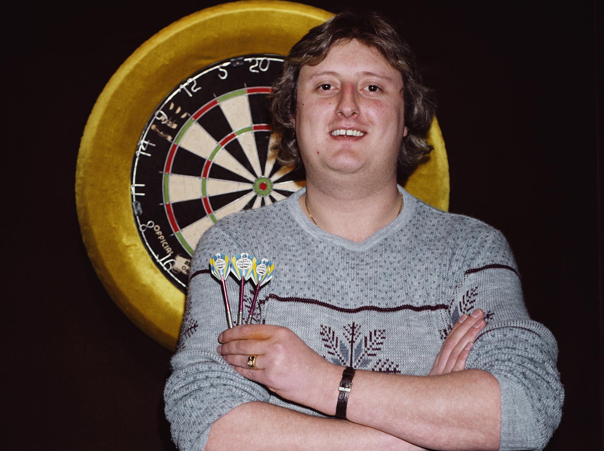 ,Bristow was one of darts’ original superstars (Getty)