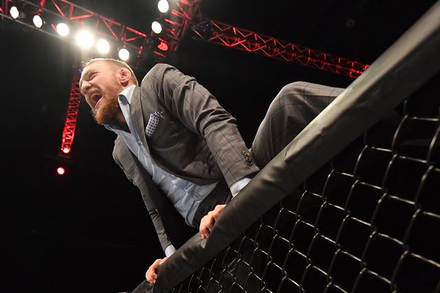 Conor McGregor lost all control on Thursday afternoon