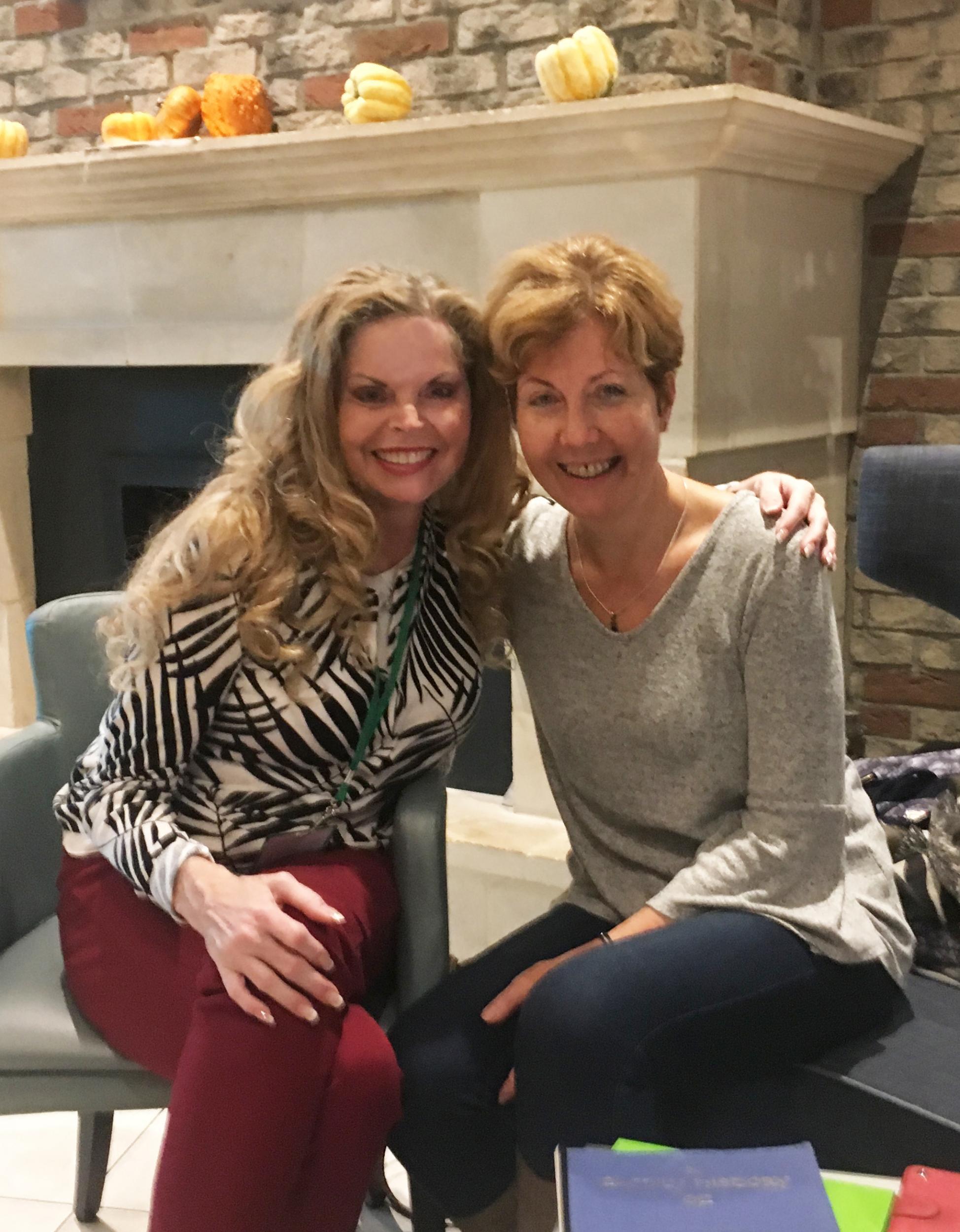 Stuber and her 3rd cousin, Peggy Doherty, pictured in Galway. They discovered they were related through an AncestryDNA test and met at Stuber's hotel