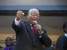 Jacob Zuma: Former South African president charged with 16 counts of corruption