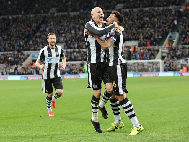 Jamaal Lascelles and Jonjo Shelvey are thriving under Rafa Benitez at Newcastle