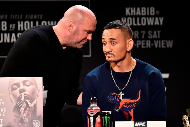 Max Holloway has been declared unfit to compete