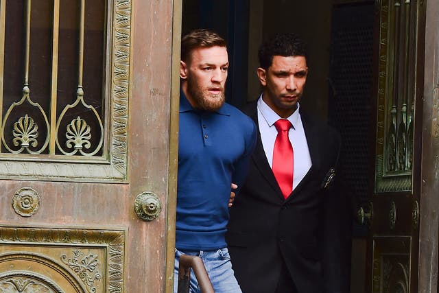 Conor McGregor made sure to steal the limelight