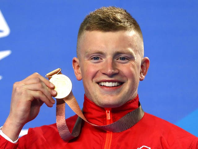 Adam Peaty claimed 100m breaststroke gold on the Gold Coast