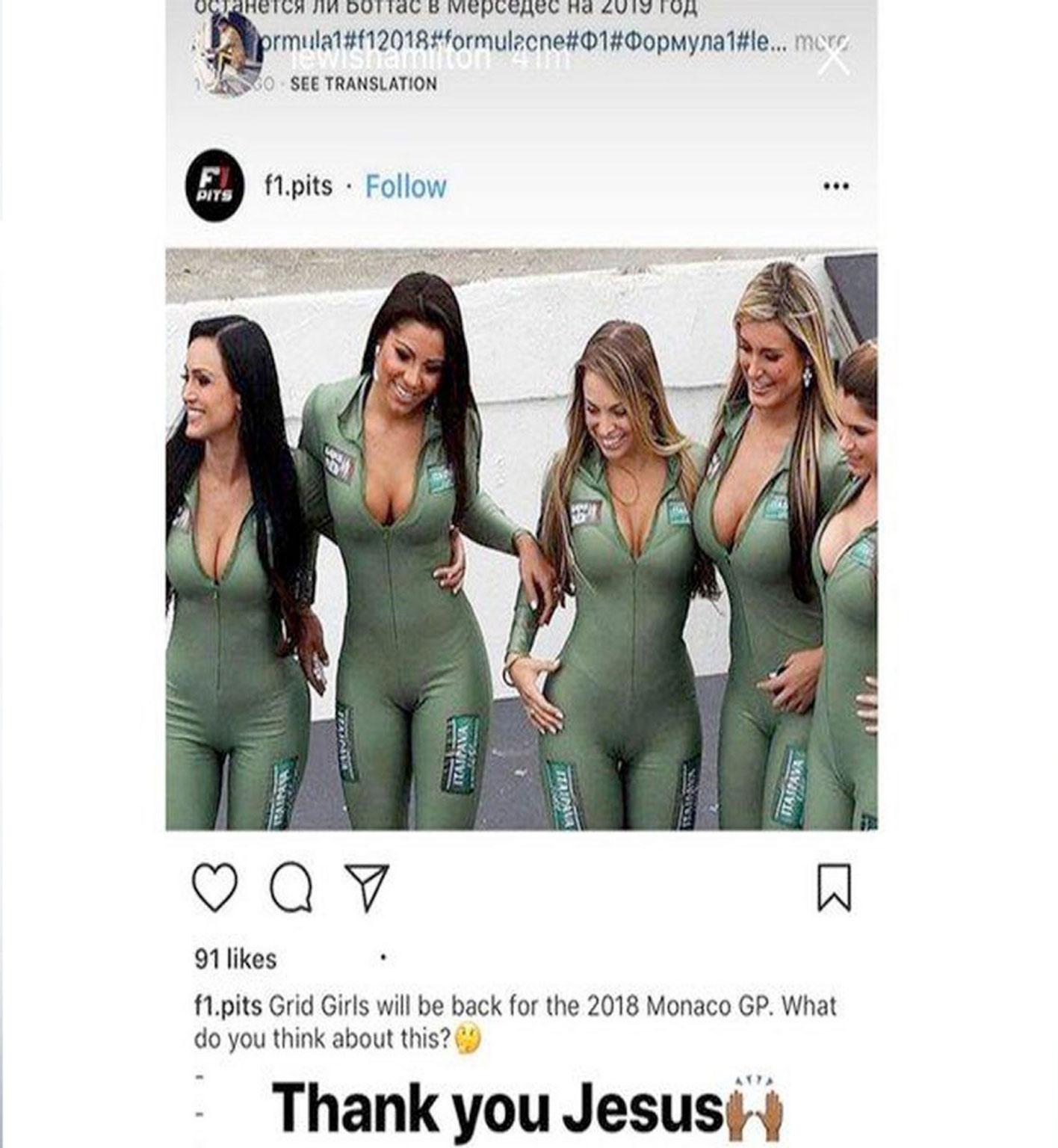 (Lewis Hamilton instagram
