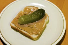 Peanut butter and pickle sandwich divides opinion on Twitter