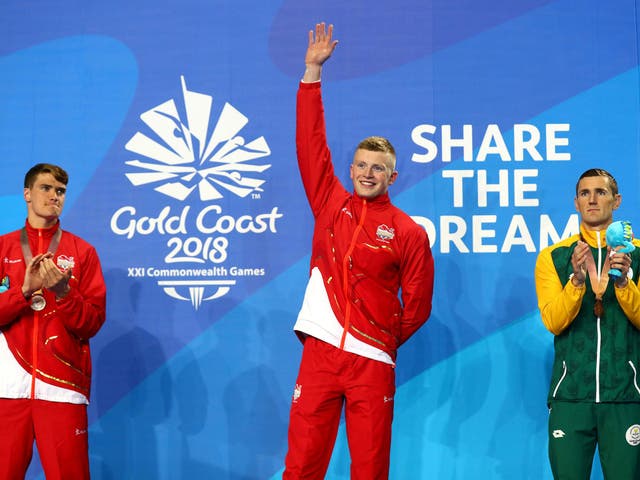 Adam Peaty stormed to victory to claim gold for England
