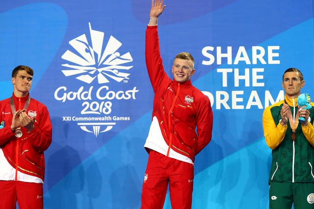 Adam Peaty stormed to victory to claim gold for England