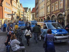Police baffled over motive as German man ploughs into crowd in Münster