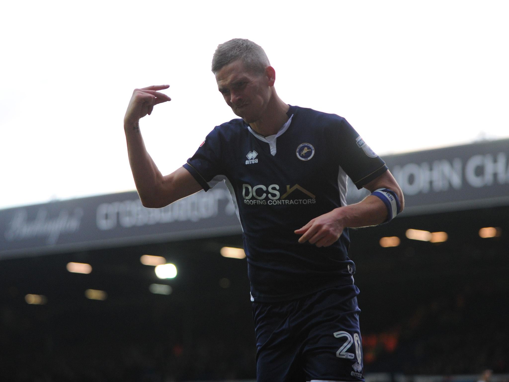 Steve Morison doubled the hosts' lead in the second half