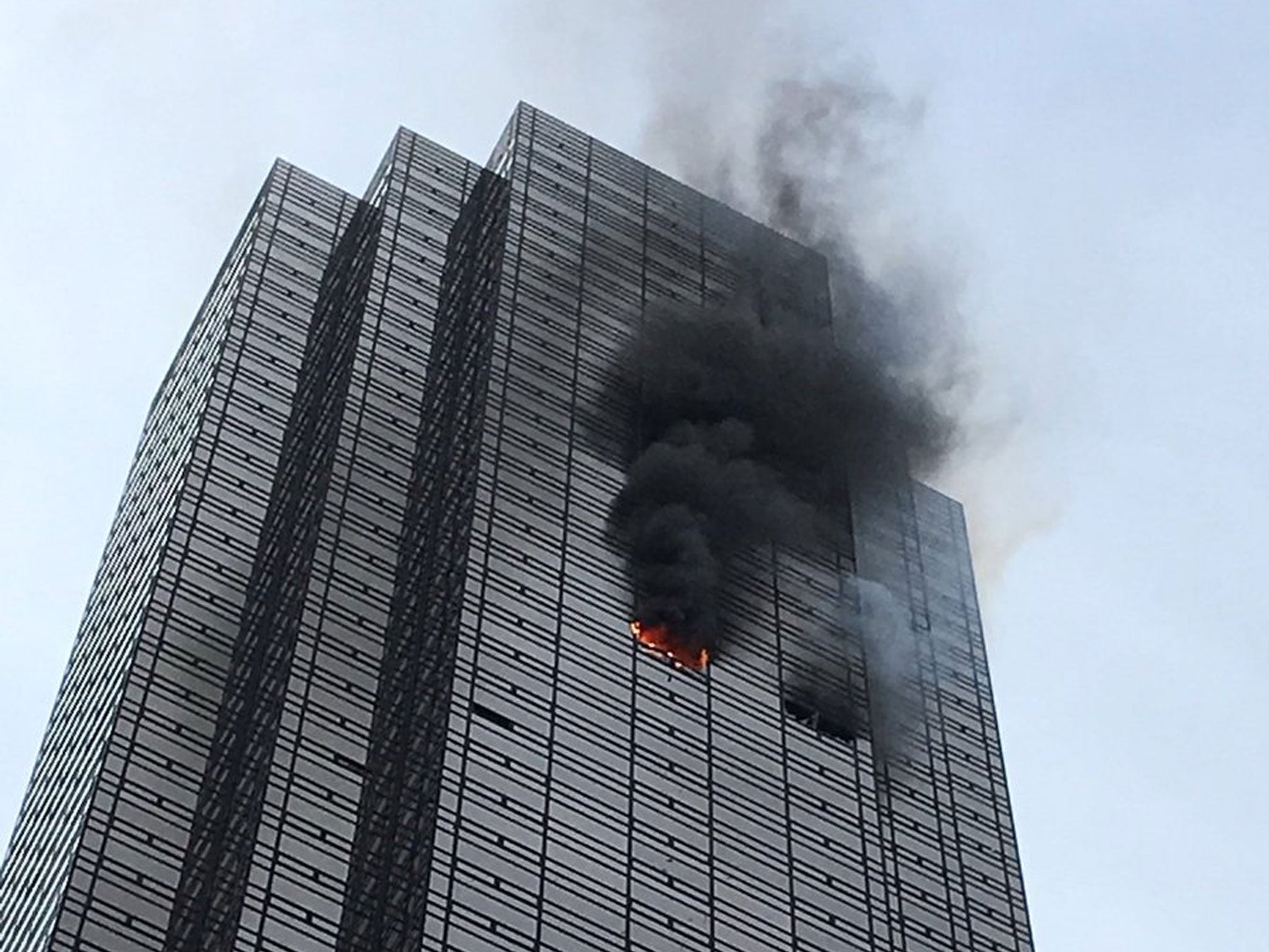 trump tower implodes