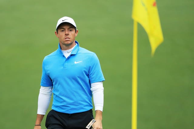 Rory McIlroy is hoping to chase down his Ryder Cup rival