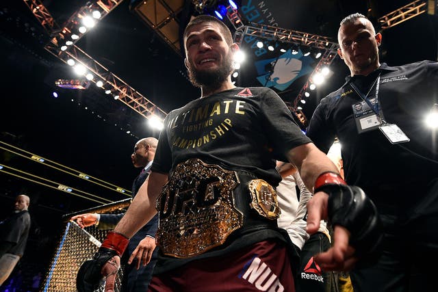 Khabib Nurmagomedov is the new UFC lightweight champion