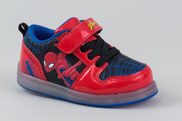 All of the Spider-Man shoes for sale on the Target website are described as being for 'boys'
