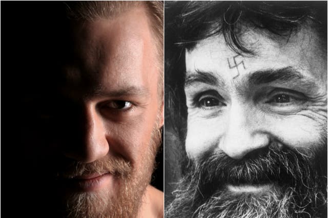 Conor McGregor has bizarrely been compared to the cult leader Charles Manson