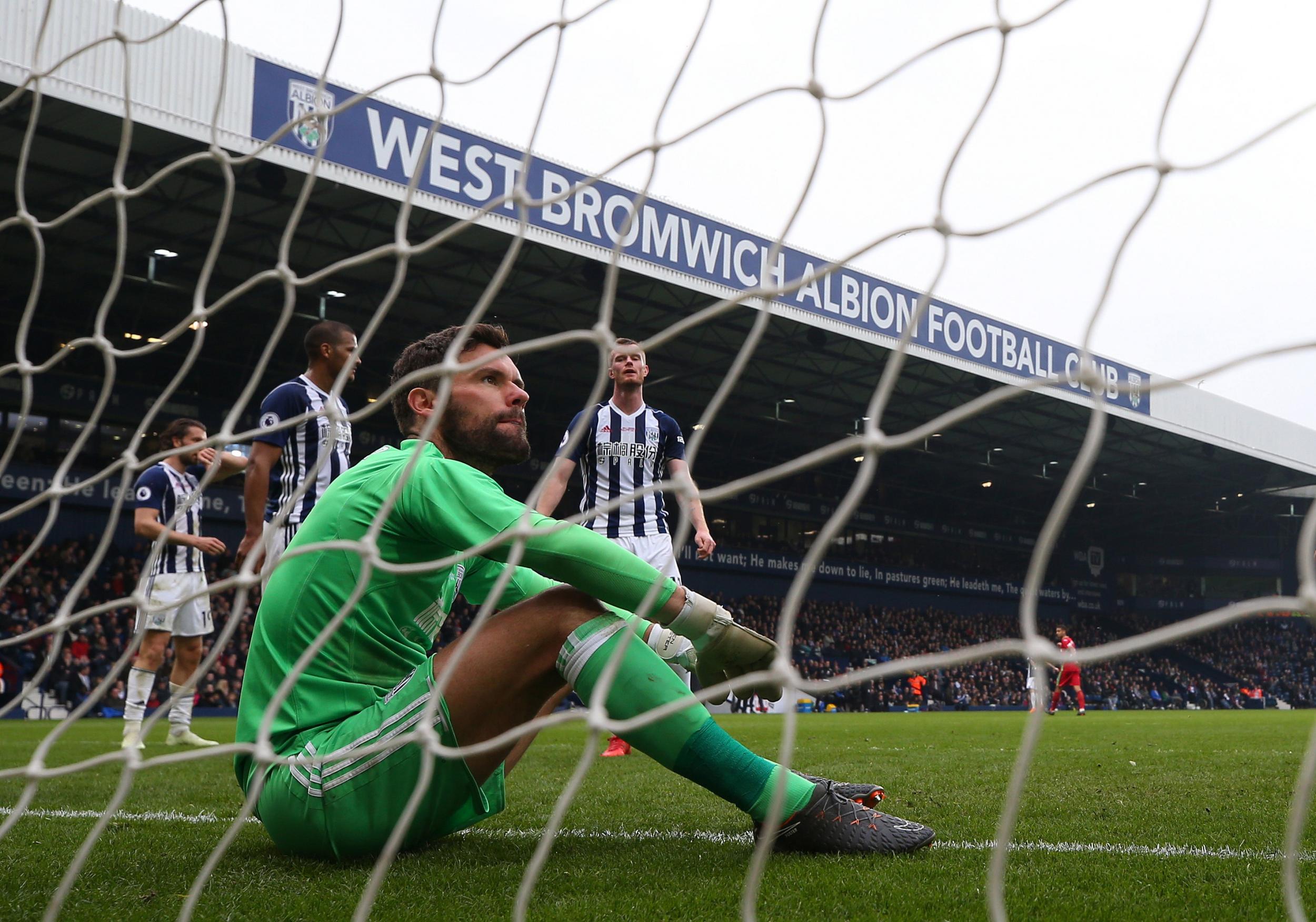 Ben Foster has endured a torrid season in West Brom’s goal