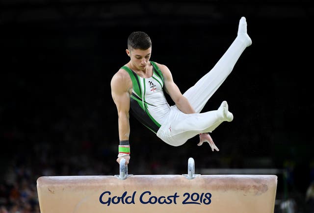 Rhys McClenaghan won gold on the pommel horse