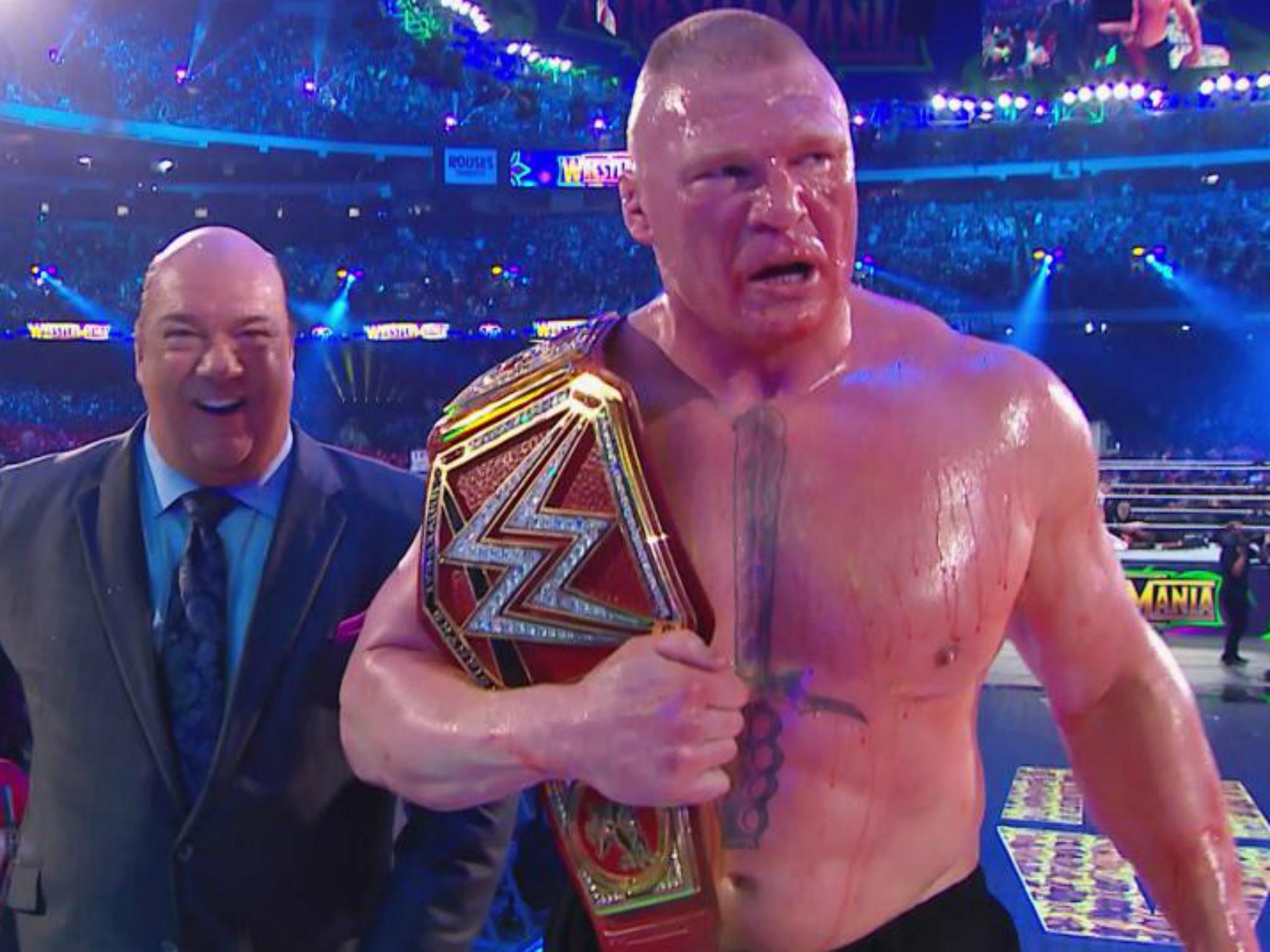 Wrestlemania 34 Results Ronda Rousey Stuns Triple H The