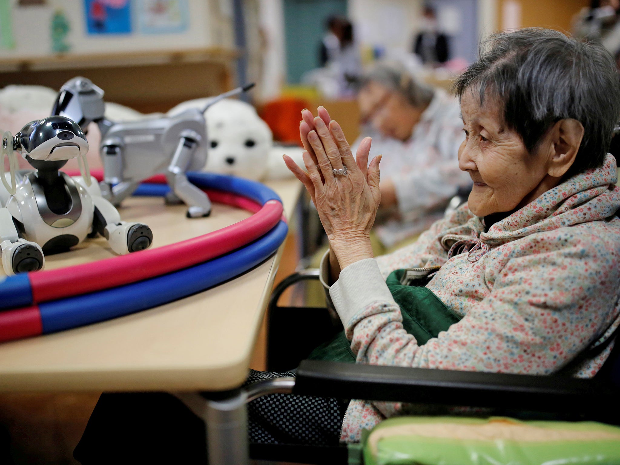 Robots are helping Japan care for its ageing population