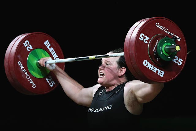 Hubbard had been seeking to win the women's 90+kg title, but her bid was ended by an elbow injury