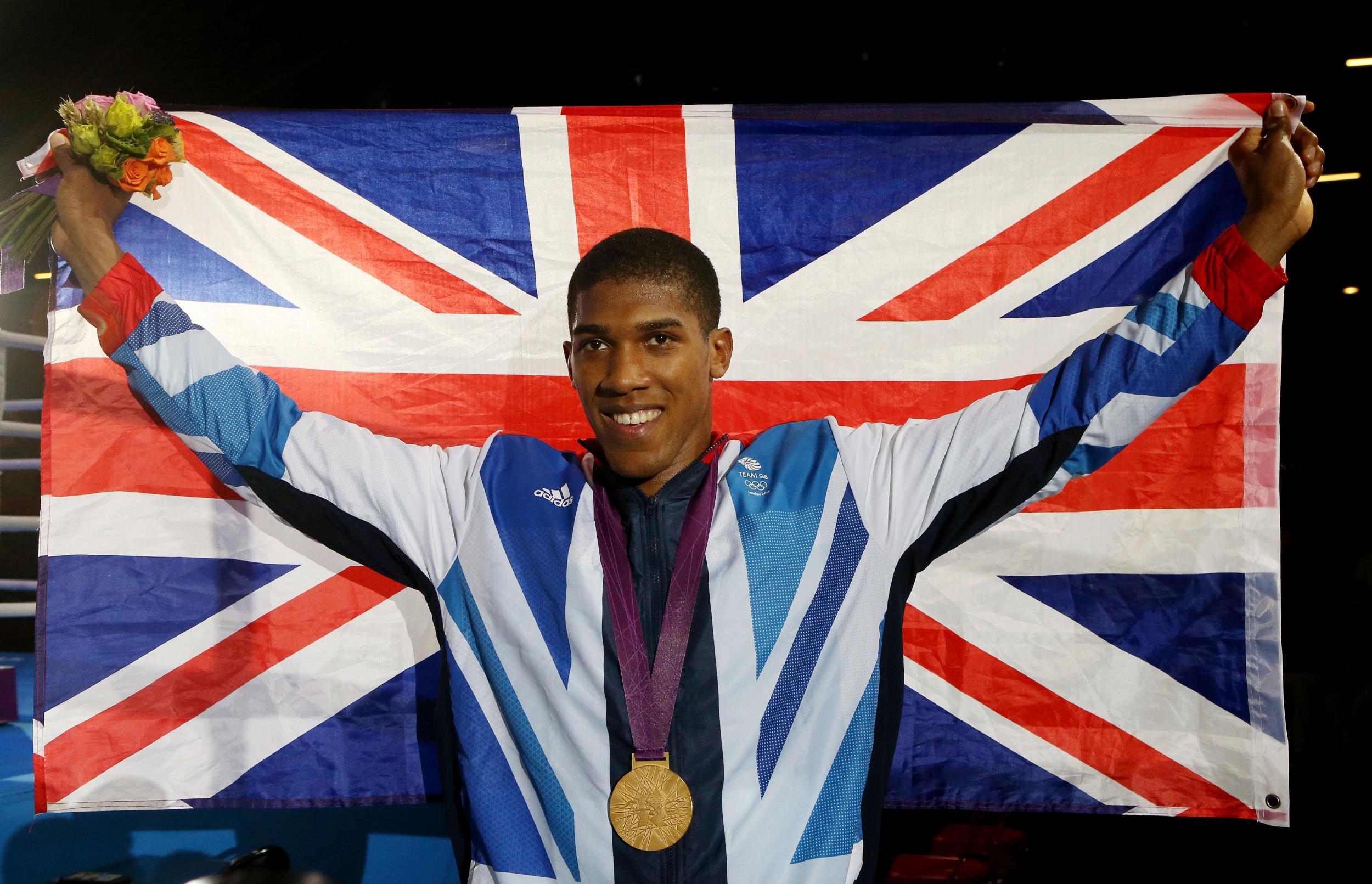 Anthony Joshua won Olympic gold at London 2012