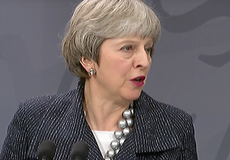 May says perpetrators of Syria chemical attack to be held to account
