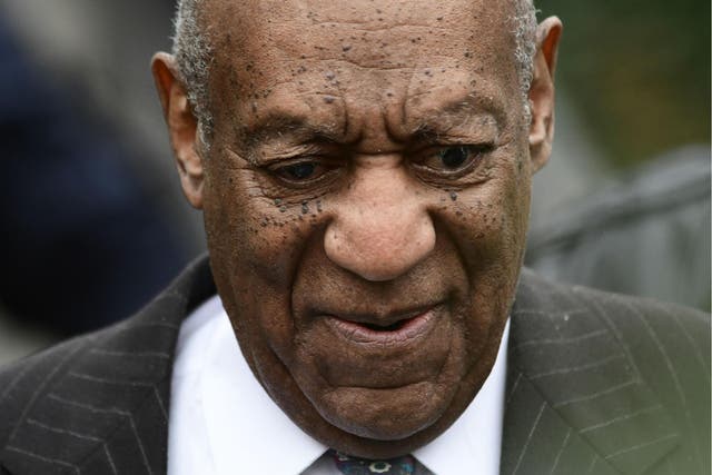 Mr Cosby arriving for his retrial in Pennsylvania