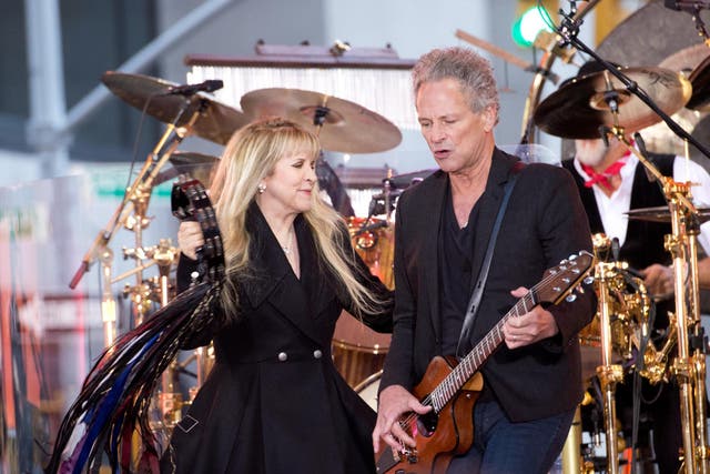 Stevie Nicks and Lindsey Buckingham of Fleetwood Mac. Credit: Getty Images
