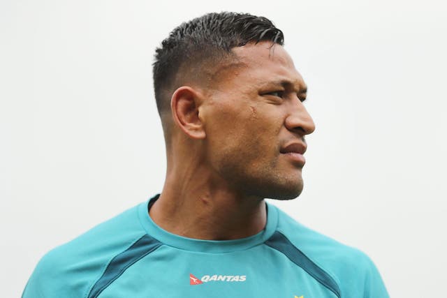 Rugby Australia have declined to sanction Israel Folau over his social media use