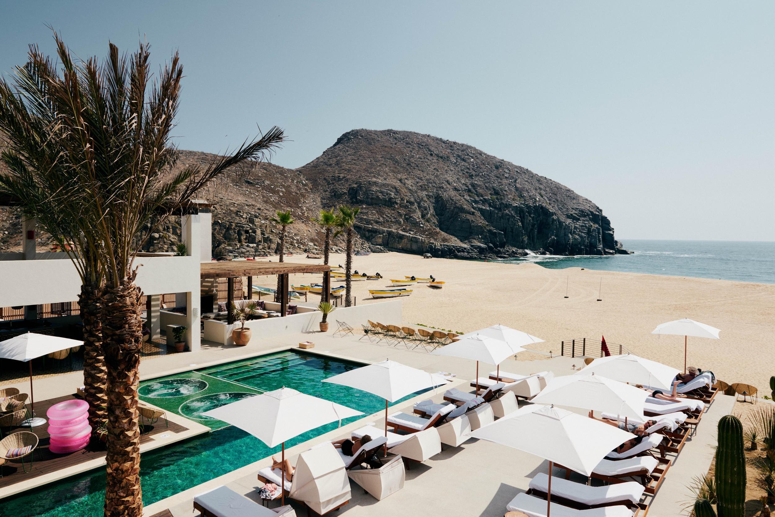 Poolside image of Hotel San Cristobal Cabo | How to Have the Perfect Vacation in Cabo