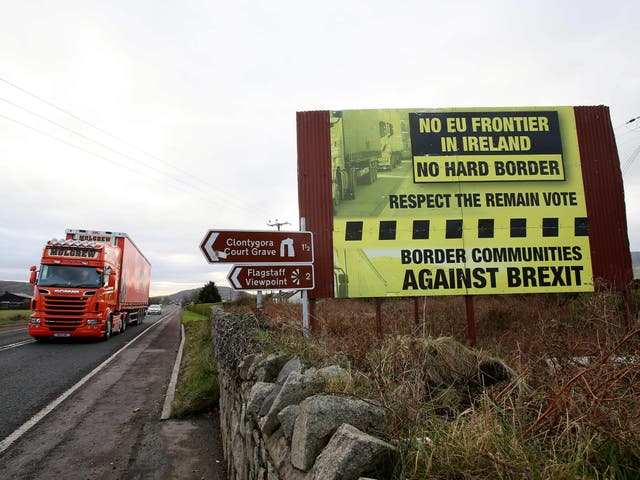 The Irish border is one of the issues still to be resolved ahead of the UK's exit from the EU 